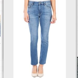 KUT Kelsey Crop Flare Jeans